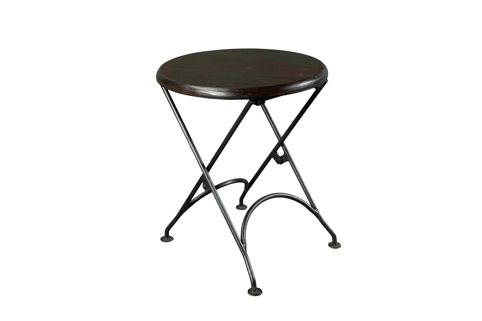 WOOD AND IRON STOOL Meridiana